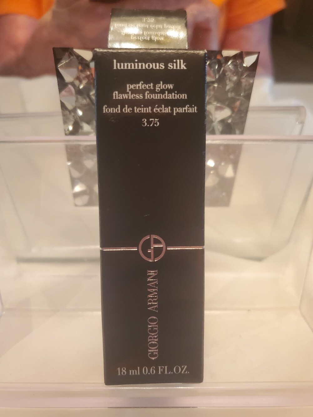 ⚜️GIORGIO ARMANI LUMINOUS SILK FLAWLESS FOUNDATION #3.75  NIB - Picture 2 of 6